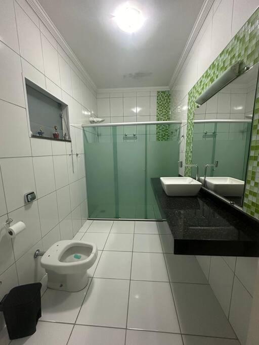 Linda Casa A 200M Da Basilica Nova Villa Aparecida  Eksteriør billede